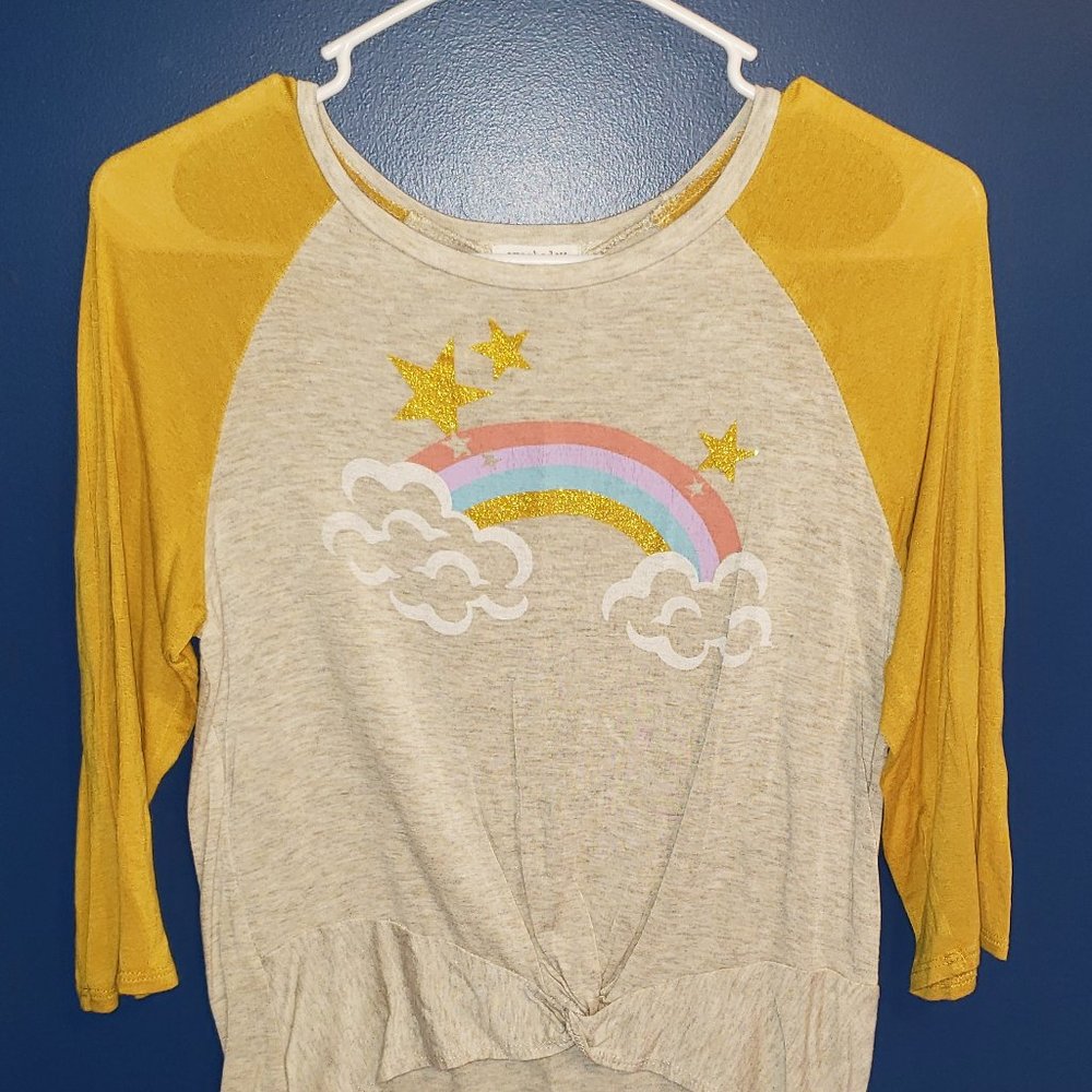 Eyeshadow Kids Long Sleeve Shirt Large